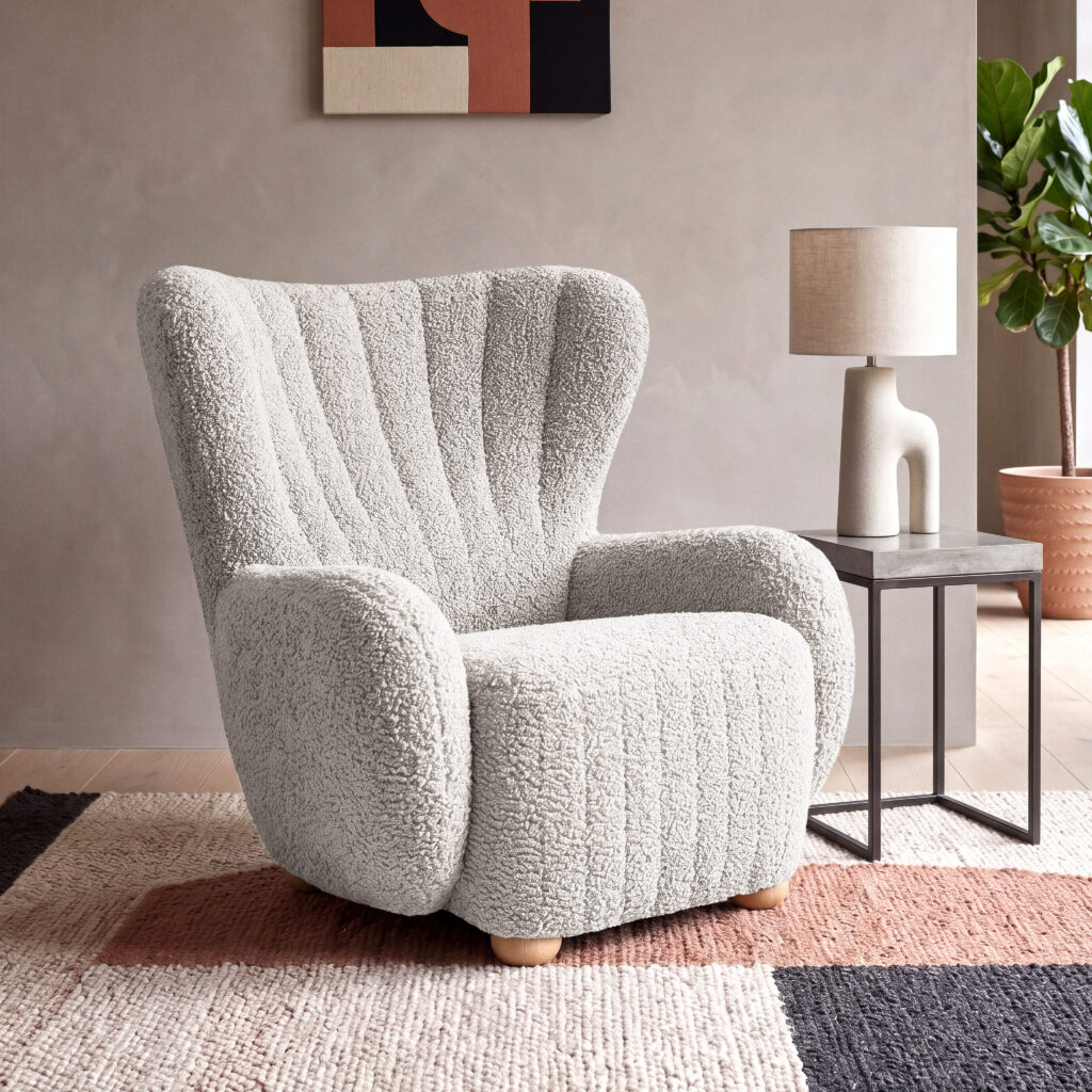 Fotel boucle Milano